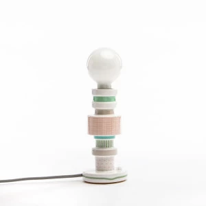 Настольная лампа Moresque Squared от Seletti 07091 SELETTI КОЛОННА 244944 Белый