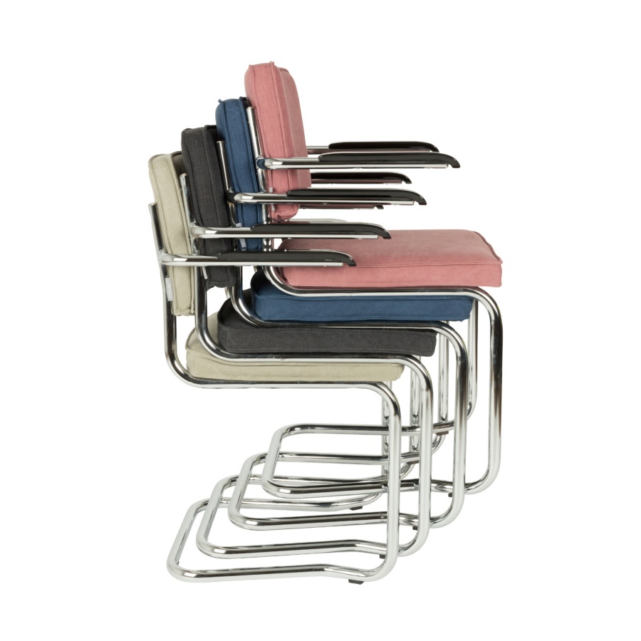 Кресло Ridge Kink Vintage серое Zuiver 1200074 - Вид №8