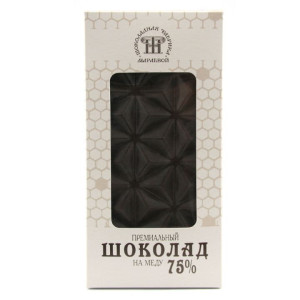 Ремесленный шоколад на меду 75% ШФ Мараевой