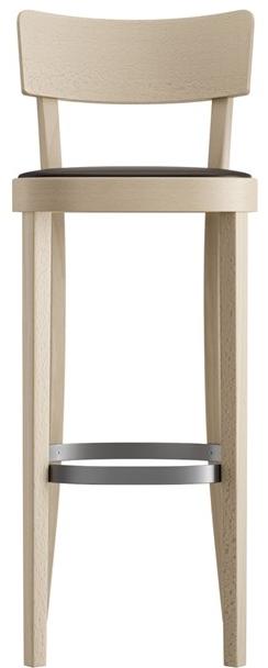 horgenglarus Высокий табурет из бука со спинкой Classic 11-380 - Вид №9