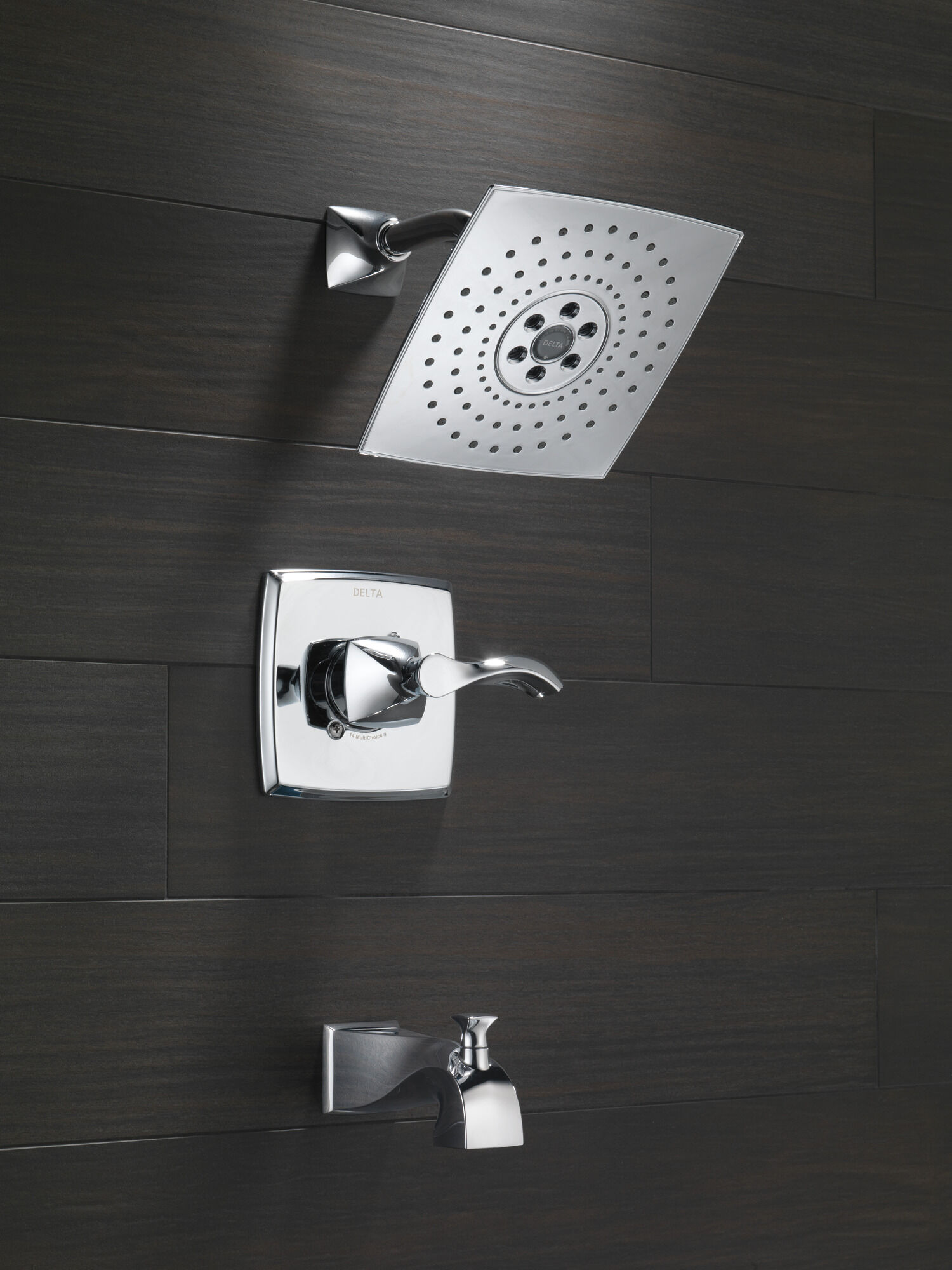 144741 Для ванны и душа Monitor® серии 14 Delta Faucet Everly Хром  - Вид №9