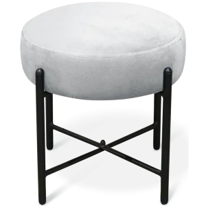 Пуф Sheffilton SHT-B4 41x41x40 см металл цвет серебристый