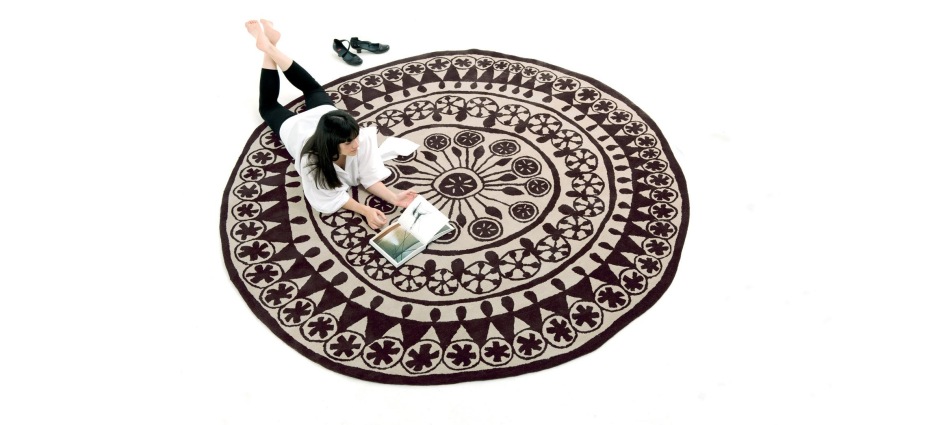 004026 Круглый ковер Nanimarquina Rangoli Santreyd  - Вид №4