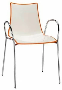 SCAB DESIGN Стул складной стальной с подлокотниками Zebra