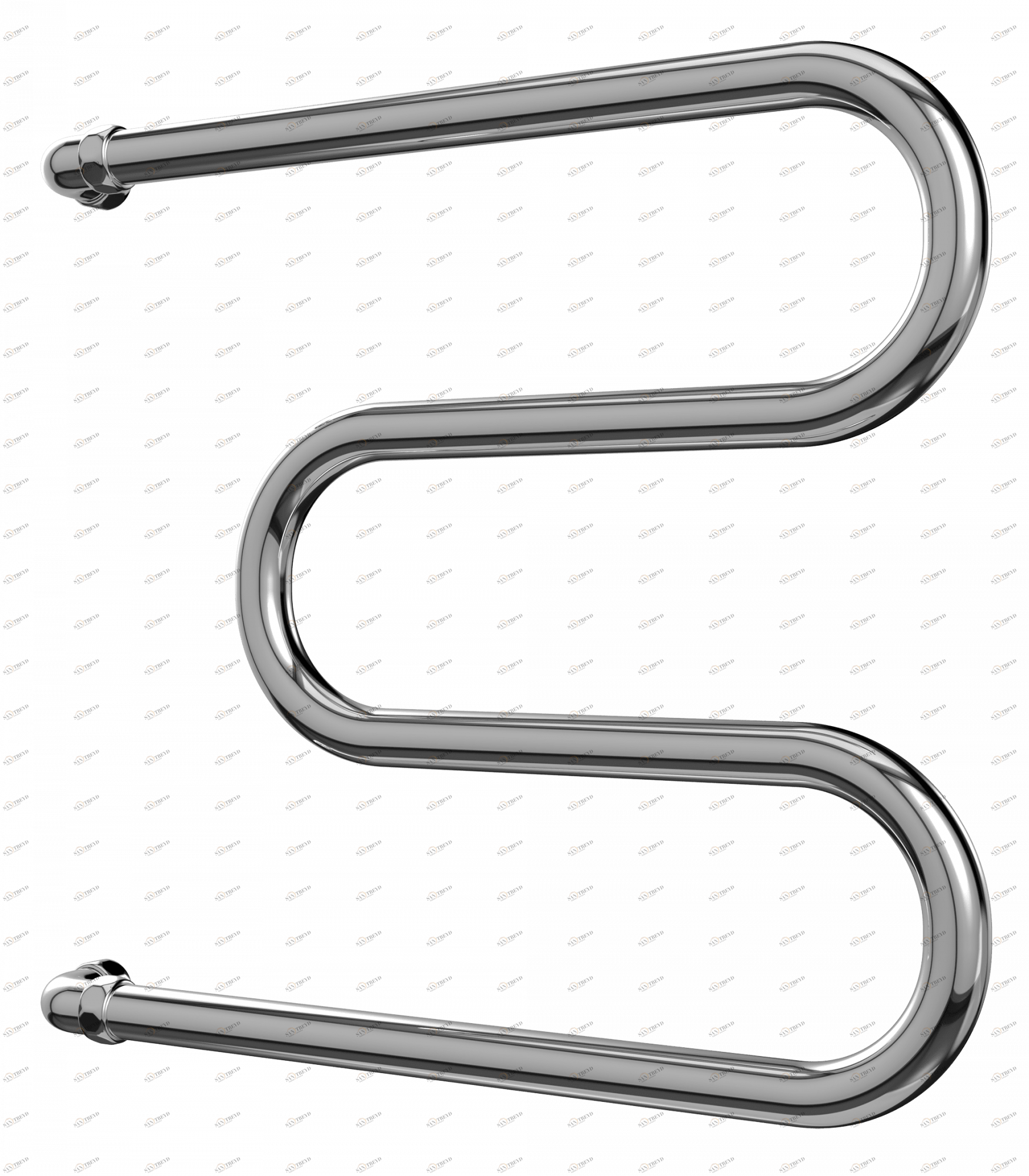 4620768880537 ЭКОНОМ М-обр AISI 25 600х500 Полотенцесушитель TERMINUS Нержавеющая сталь