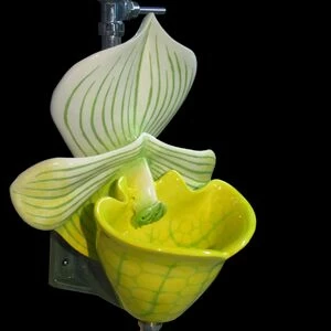 48662 Настенный писсуар, уринал с мушкой Clark Made Urinal