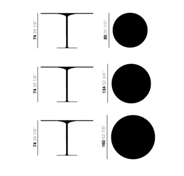 Круглый стол Arper Dizzie ARCH-00087160 - Вид №3