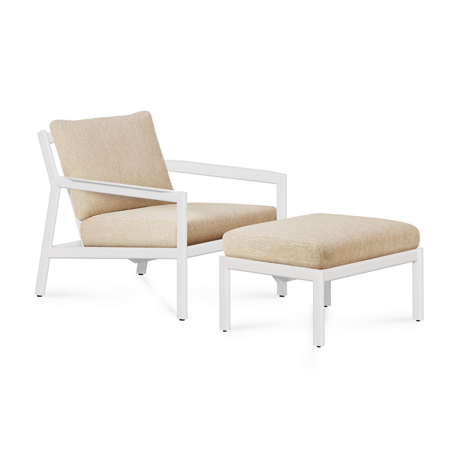 Порошковое покрытие алюминиевый мягкий садовый стул с подлокотниками Ethnicraft Джек ARCH-00113822 - Вид №9