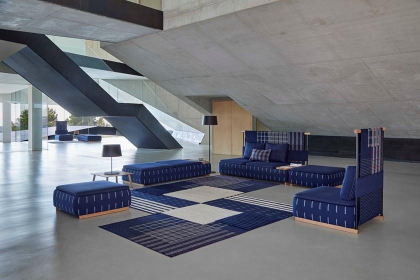 GAN Подушка из шерсти в прямоугольную полоску Lan sun-id-1394749 - Вид №18