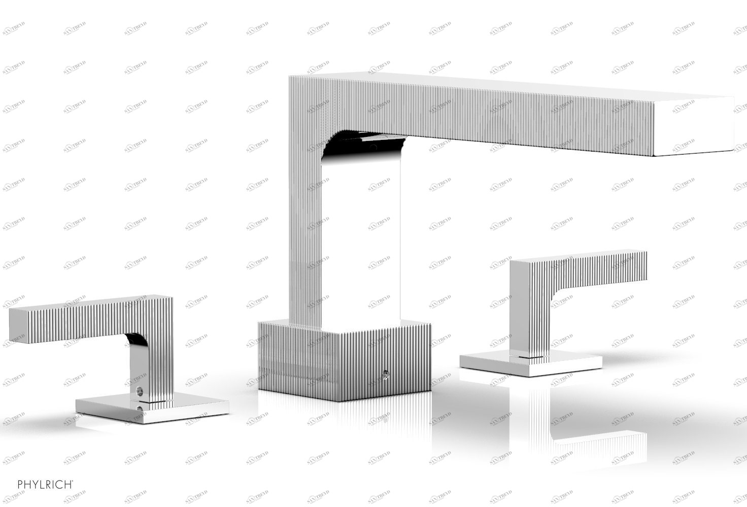 Смеситель для ванны STRIA Phylrich  291-41-026 Хромированный 