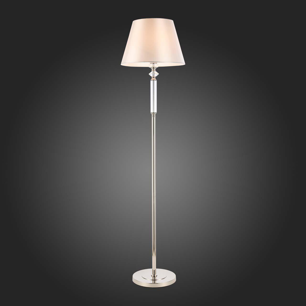 Торшер с абажуром белый Viore SL1755.155.01 ST LUCE VIORE 00-3908906 Белый;серебро  - Вид №3