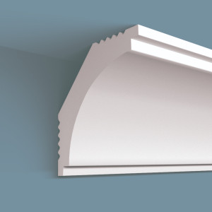 Плинтус потолочный Плинтэкс N 35/35 (110 шт)