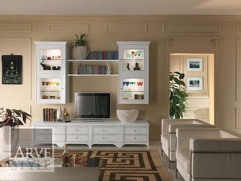 Arvestyle Самонесущая стеновая система из массива дерева с подставкой под телевизор Salieri sun-id-1350390 - Вид №5