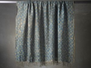 Льняной плед