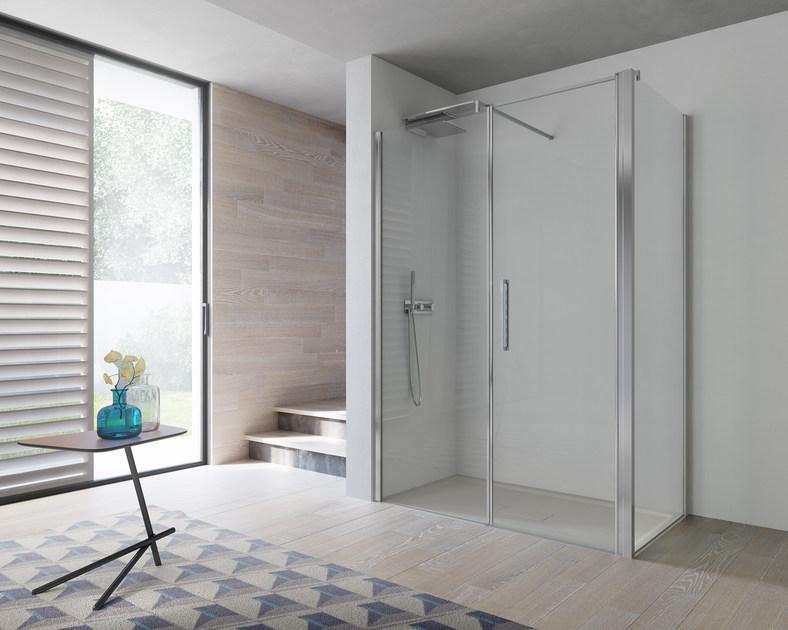 DISENIA Душевая кабина ниша с распашной дверцей Omega Om2p - Вид №1