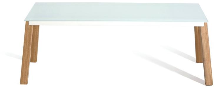 Capdell Прямоугольный стол из дерева и стекла Able sun-id-1426742 - Вид №1