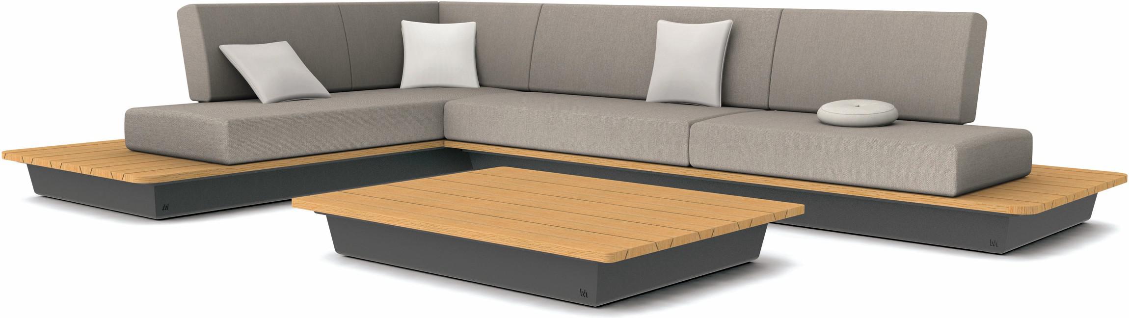 MNST368 Concept 1 лава деревянная поверхность iroko Manutti Air - Вид №1