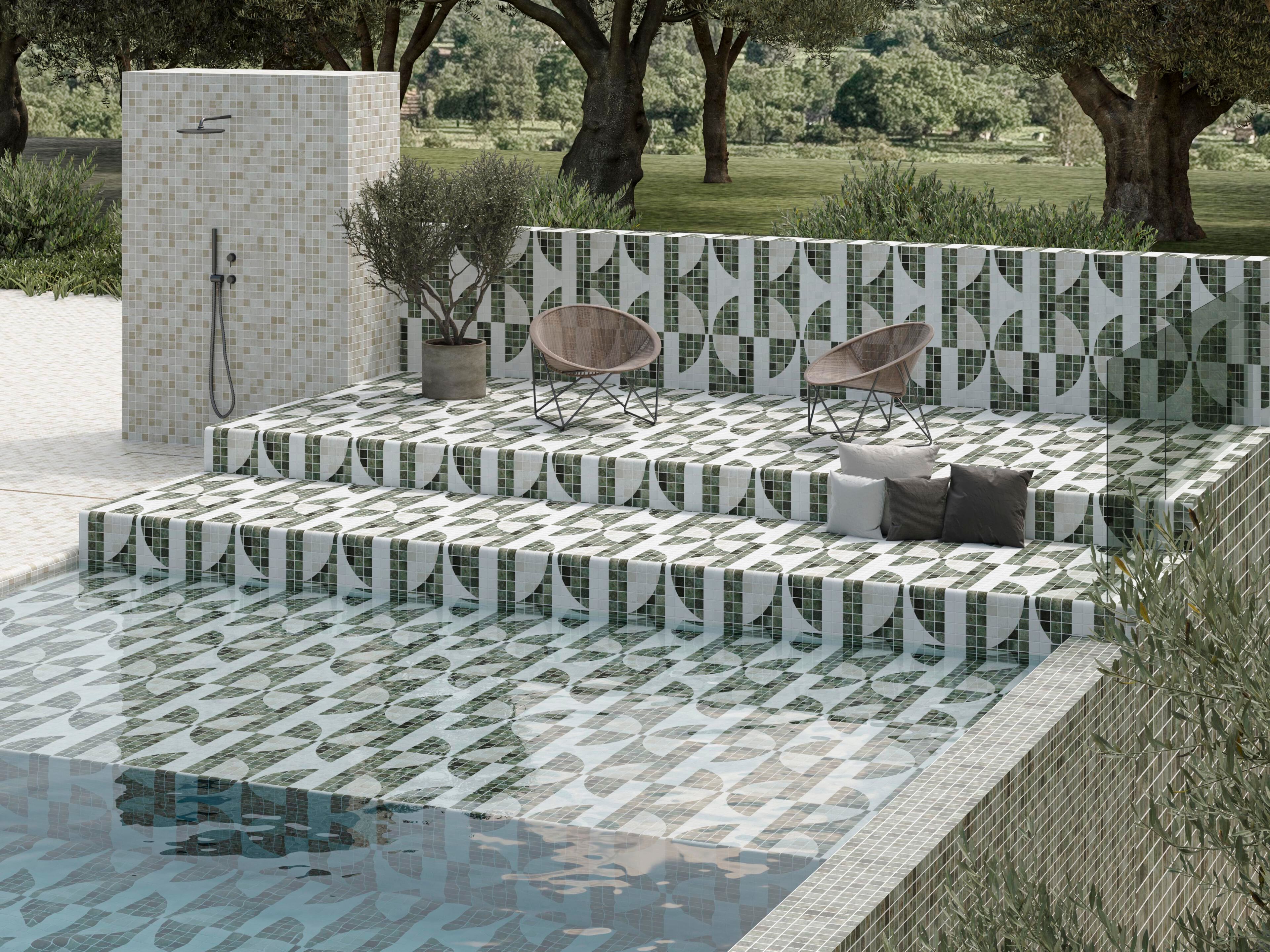 Внутренняя и наружная стеклянная мозаика Onix Icon Modular ARCH-00066983 - Вид №3