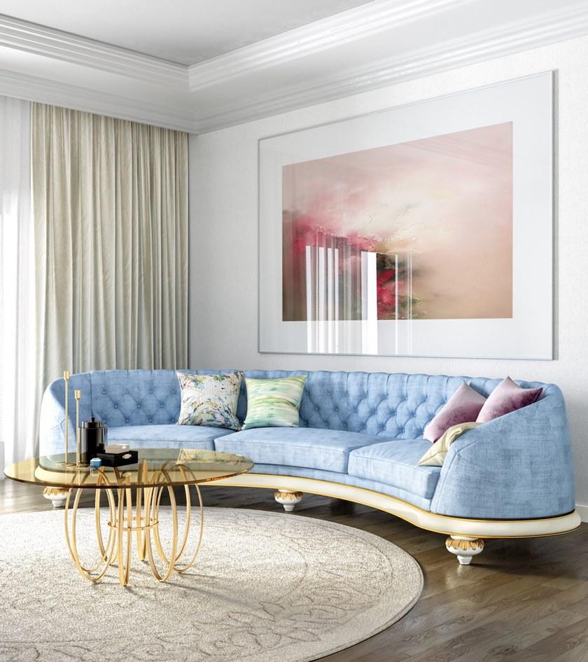 Jetclass Изогнутый диван из тафтинга Venezia Jvz305b - Вид №2