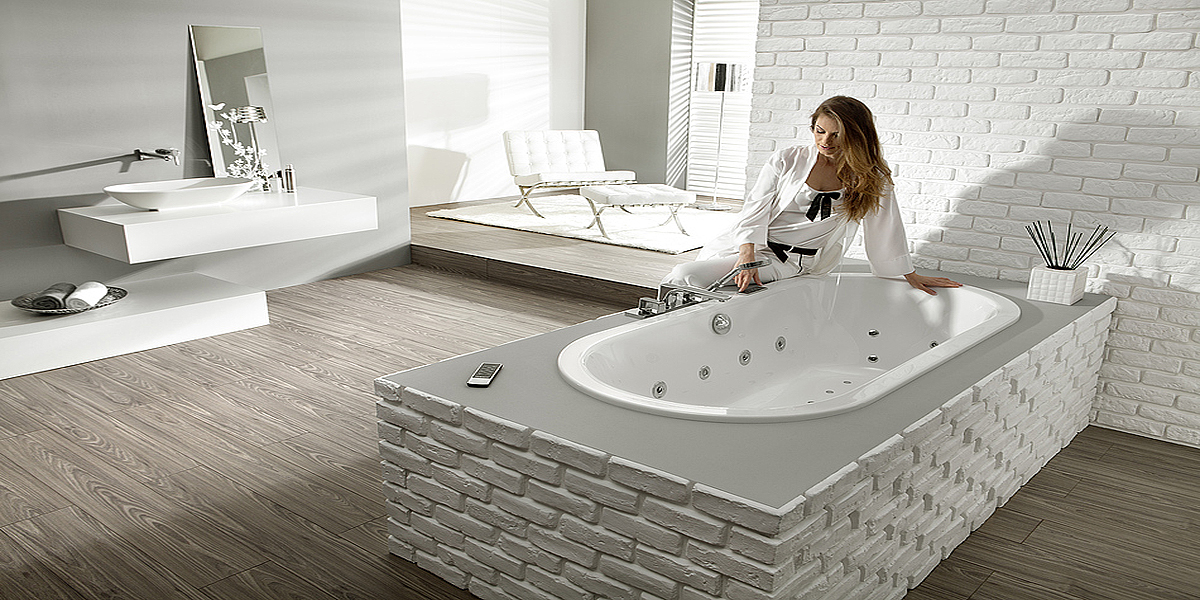 Ванна встраиваемая PHILIPPE STARCK 2 175 см с аэромассажем Deluxe HOESCH 6135 - Вид №1