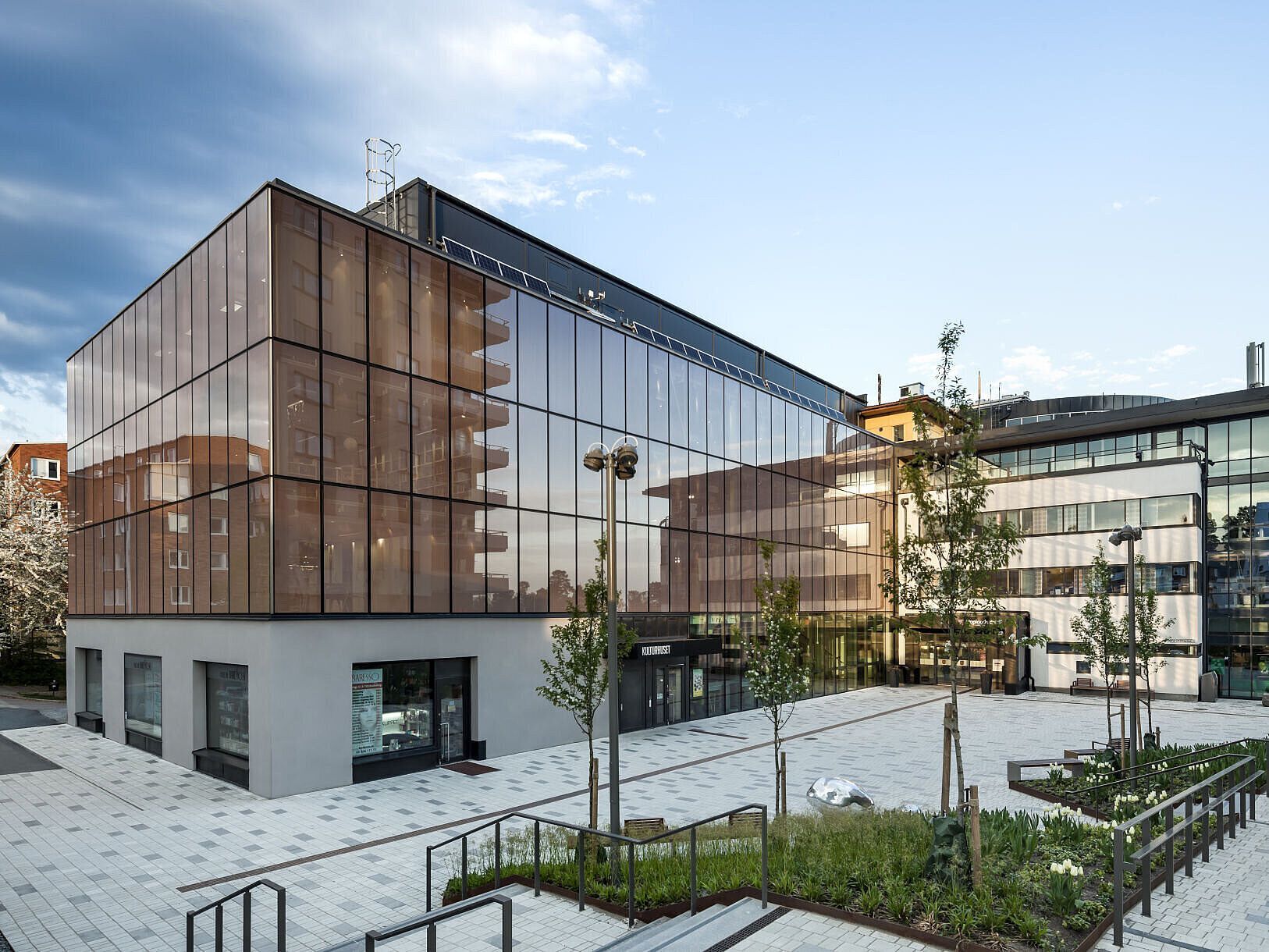 Витражная система с медной вставкой OKALUX Okatech ARCH-00122890 - Вид №2