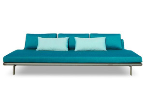 3-местный тканевый садовый диван