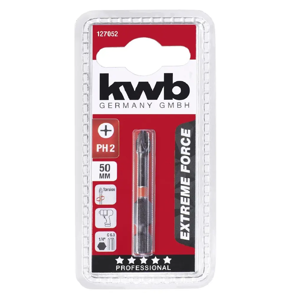 Бита ударная KWB 127052 PH2x50 мм 86519336 STLM-2133548 Santreyd  - Вид №1