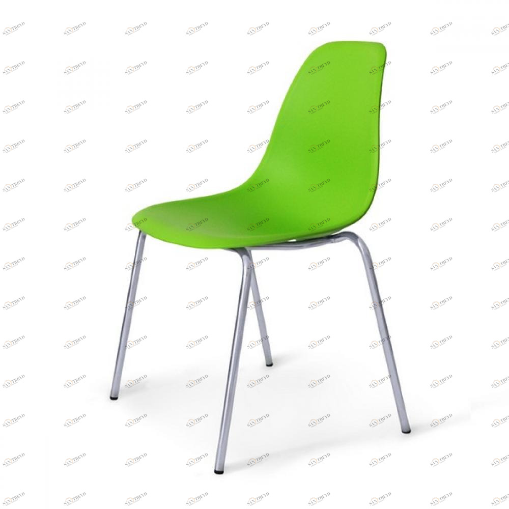 Пластиковый стул с сиденьем из полипропилена зеленый AFINA  240971 Зеленый 