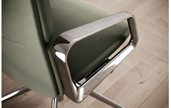 Las Mobili Офисное кресло с 5 спицами на колесиках Lead sun-id-1476167 - Вид №3