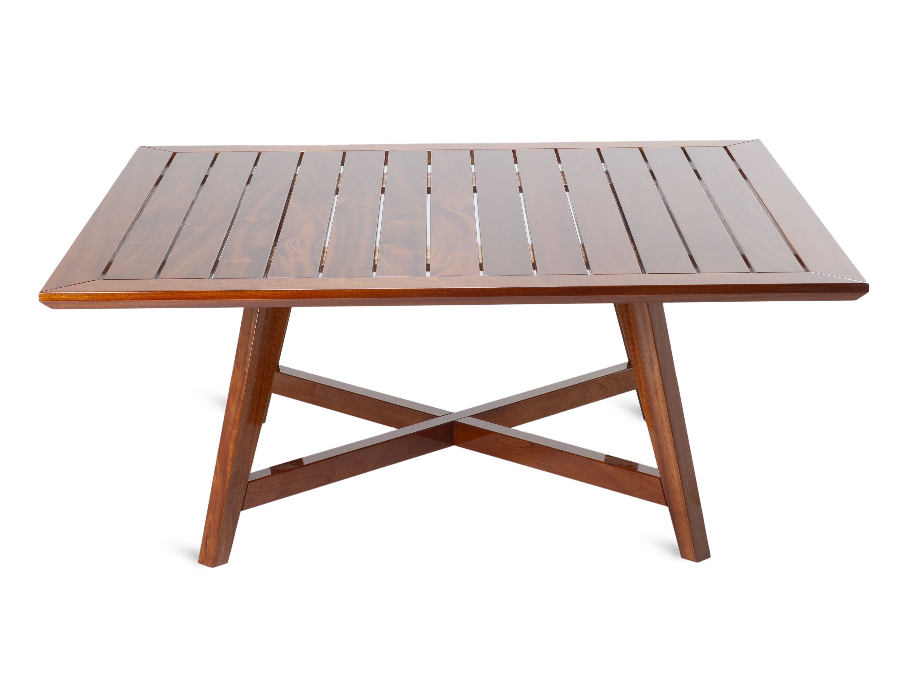 Квадратный стол из красного дерева Unopiù C'est la vie ARCH-00005361