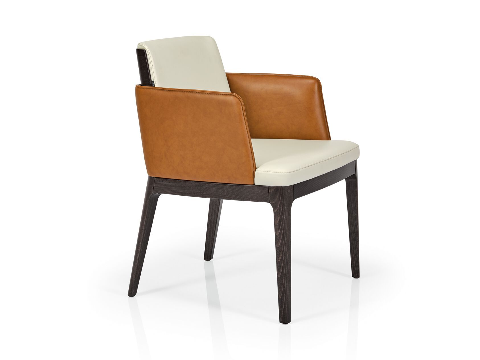 Кожаный стул с подлокотниками More Contract Ayra ARCH-00026755