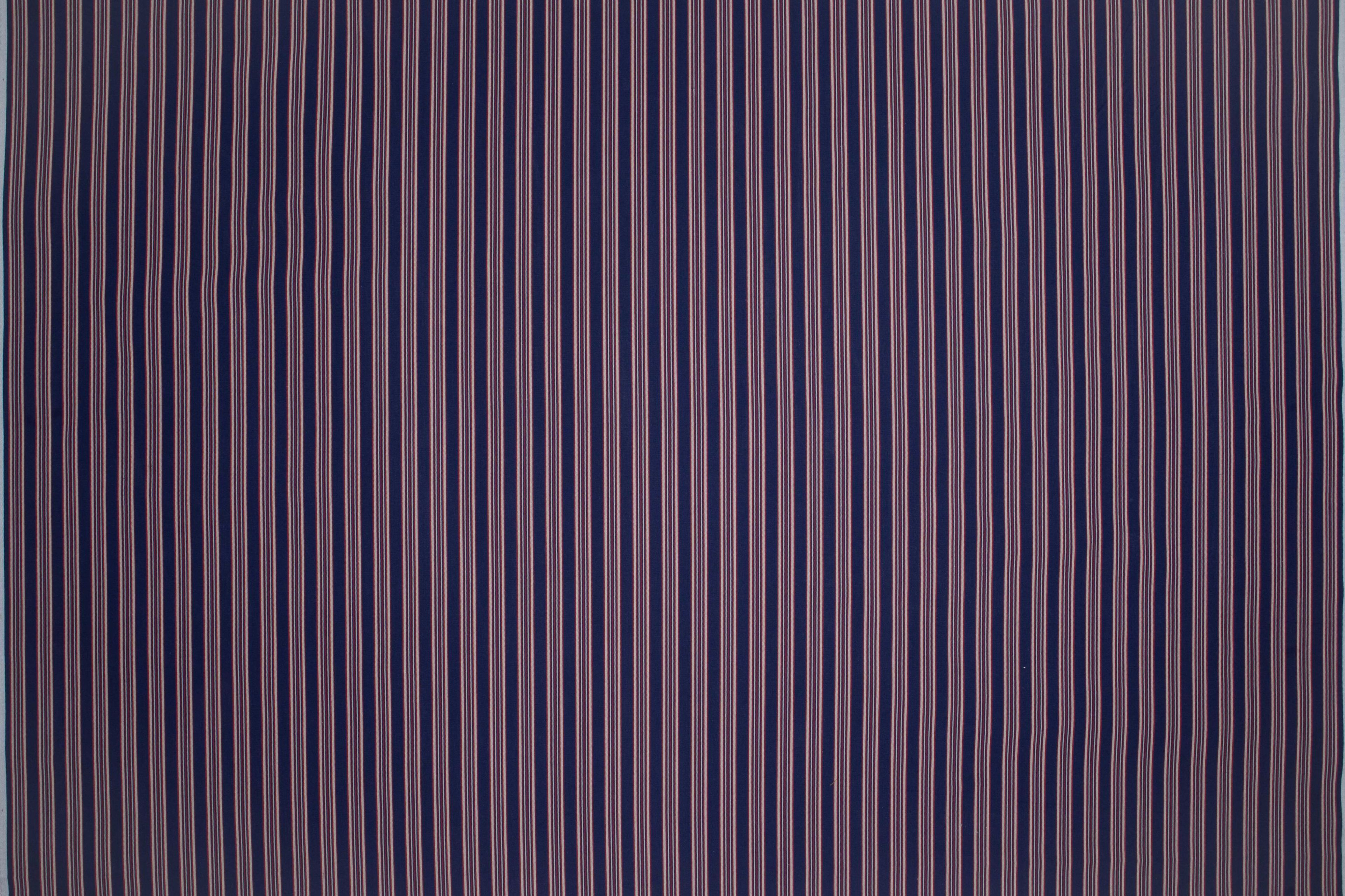 Хлопчатобумажная полосатая ткань для штор LELIEVRE Quenin-Belle Époque ARCH-00139225 - Вид №19