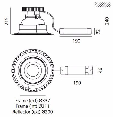 Artemide Встраиваемый светодиод Luceri sun-id-1460141 - Вид №14