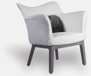 MORADA Мягкое кожаное кресло с подлокотниками Jenn Jenn acl