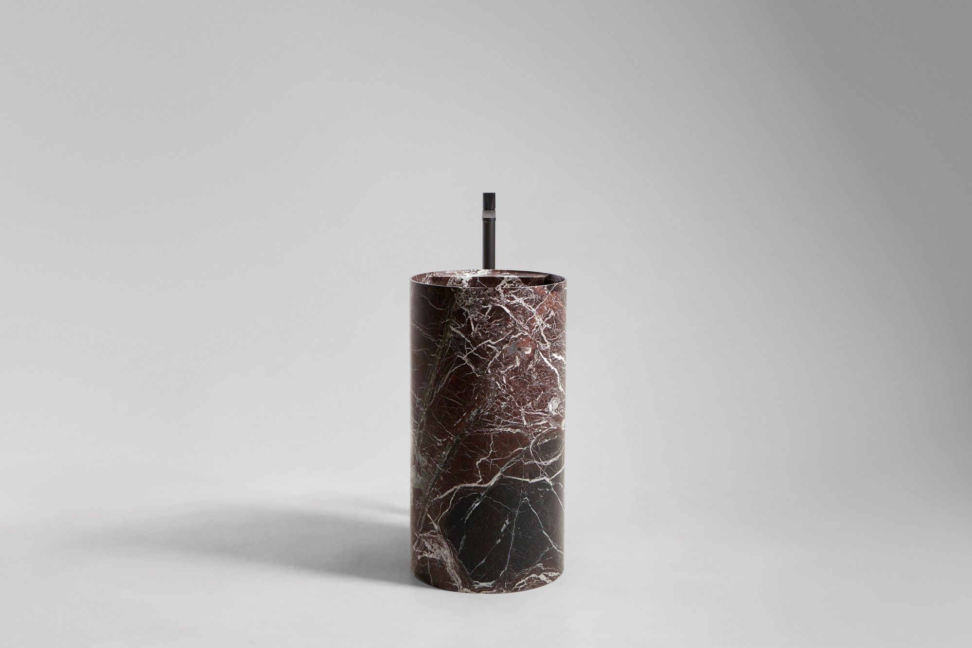 Круглый умывальник из красного мрамора Levanto Antoniolupi SIMPLO85 ARCH-00092857 - Вид №6