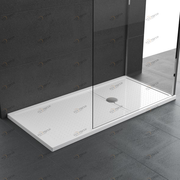 Novellini. Душевой поддон 140x75 см глянцевый белый OLYMPIC PLUS OL14075430