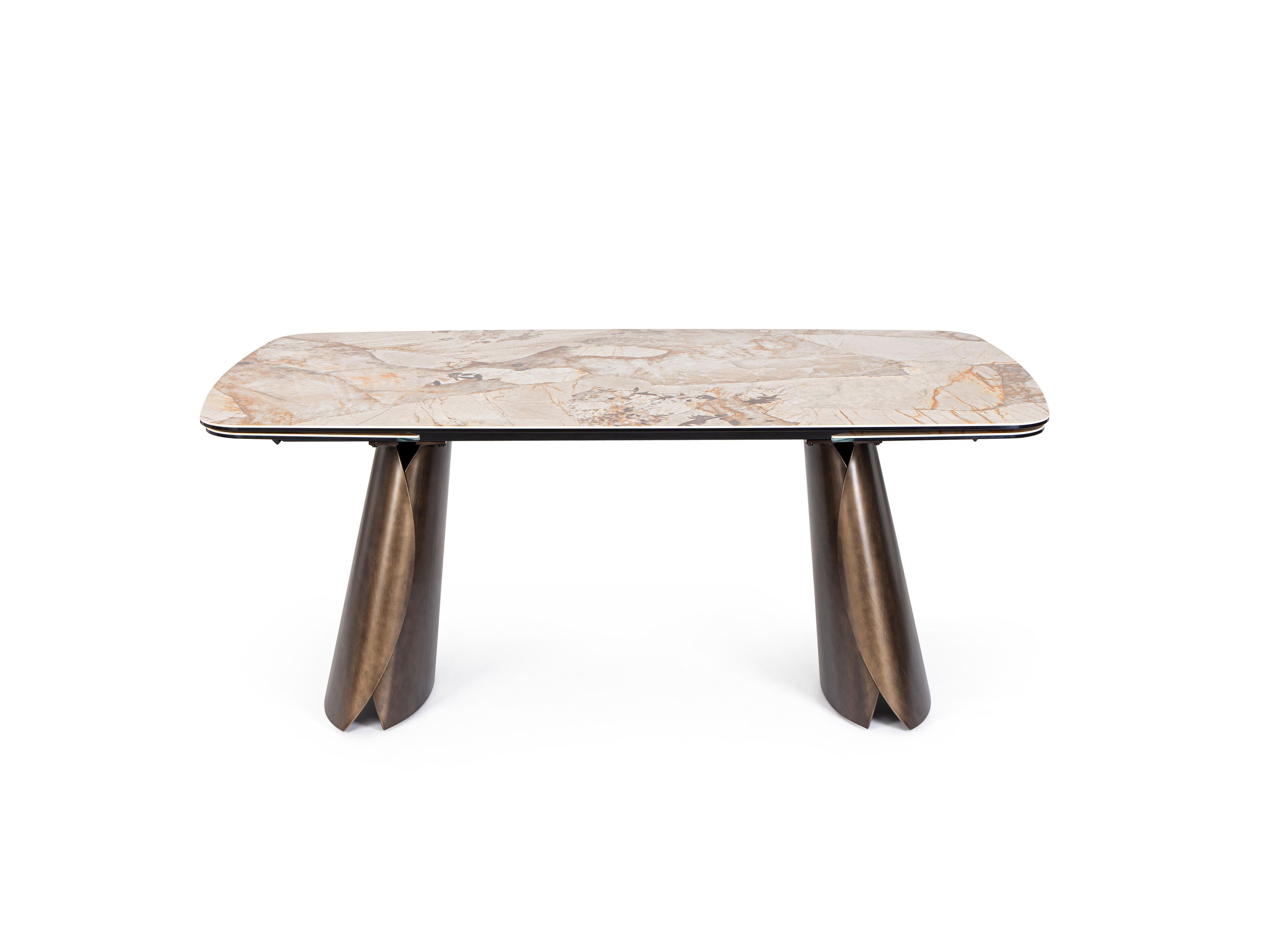 Выдвижной прямоугольный обеденный стол BIZZOTTO Patagonia ARCH-00031097 - Вид №3