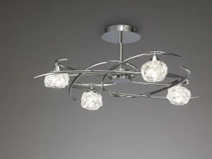 Потолочная люстра Mantra Maremagnum 3943 MANTRA ДИЗАЙНЕРСКИЕ, MAREMAGNUM CHROME 058226 Хром