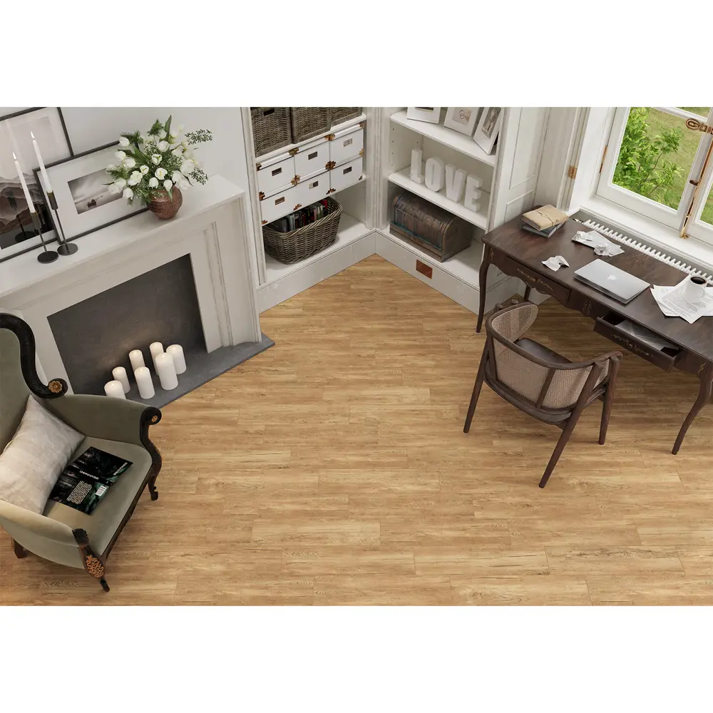 Глазурованный керамогранит Alma Ceramica Shanti 40 15.1x60.2 см 1.82 м² матовый цвет бежевый 89458851 STLM-2019221