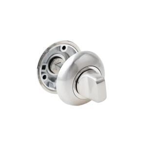 Завертка дверная круглая Armex WC-1403 алюминий цвет никель