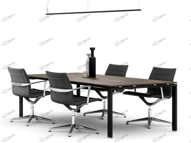 Bralco Стол для переговоров из фанерованной древесины Glider sun-id-1432888