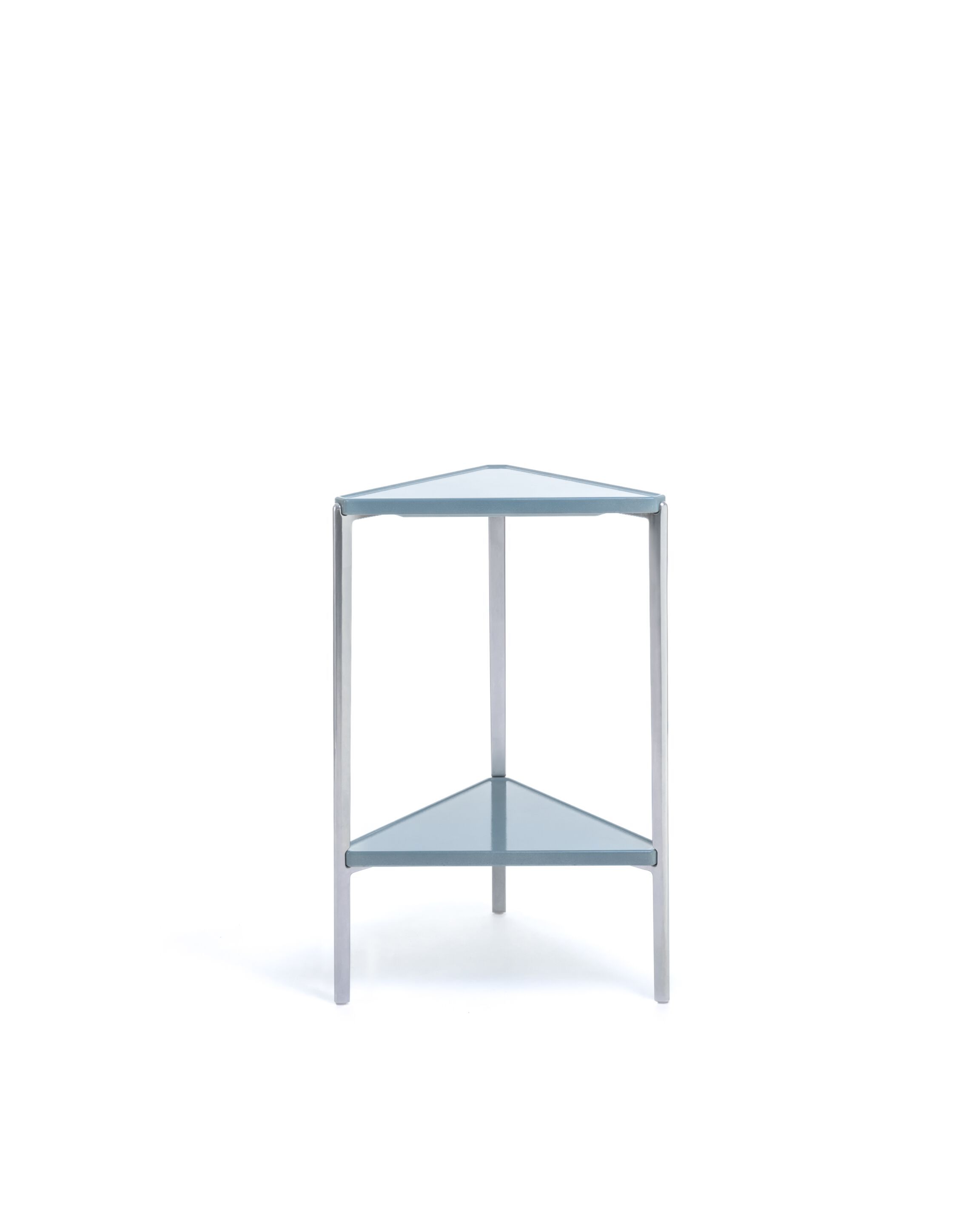 Алюминиевый треугольный высокий журнальный столик с жидким покрытием Magis тамбур ARCH-00152163 - Вид №1