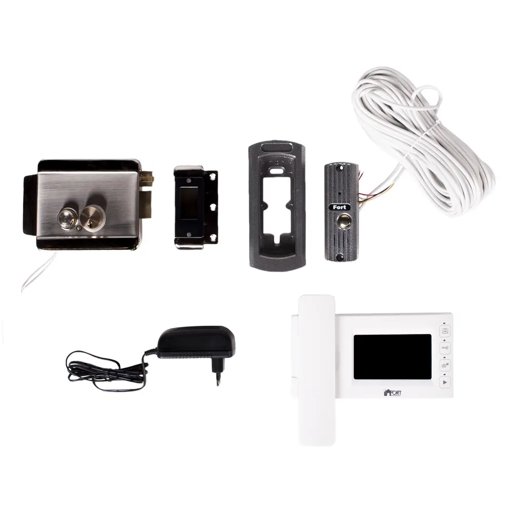 Комплект Дом Fort С0408HF, монитор 4,3 дюйма 17849490 STLM-2134289 FORTAUTOMATICS  - Вид №2