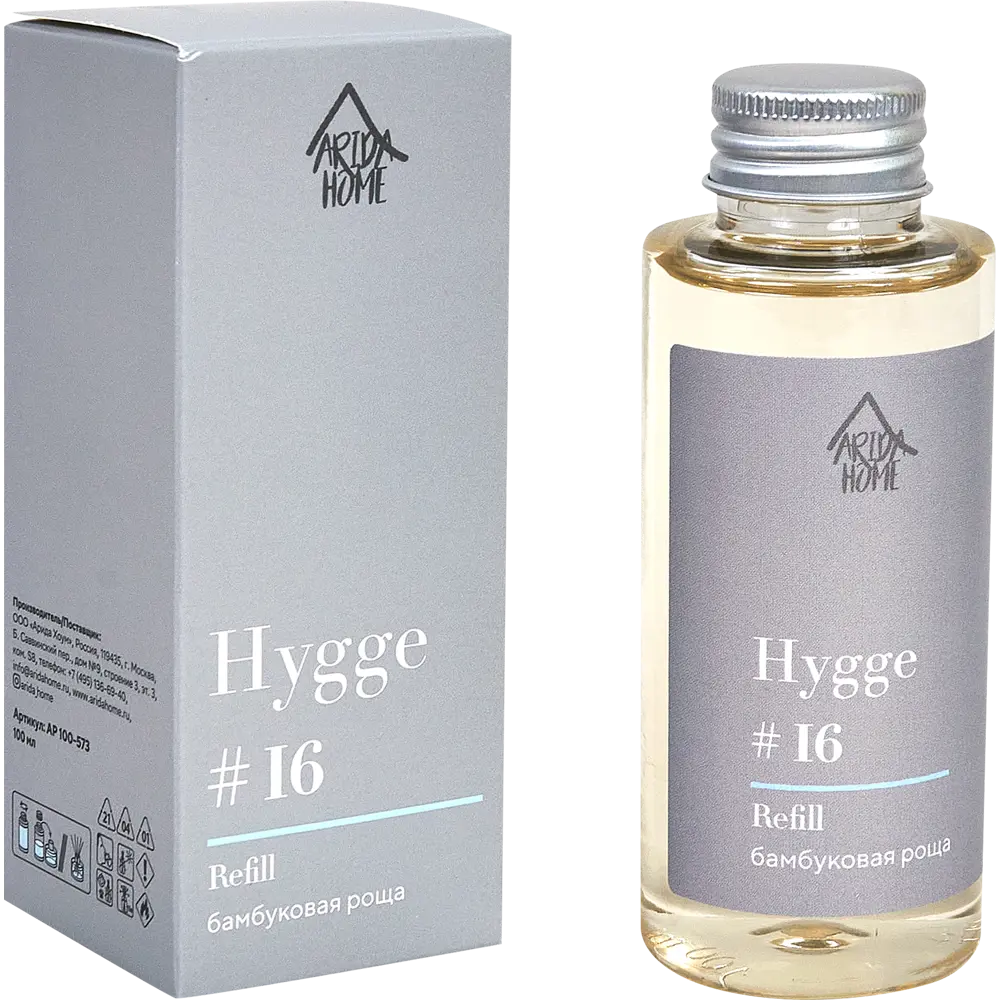Наполнитель для аромадиффузора ARIDA HOME Бамбуковая роща 100 мл 88950263 STLM-0832417