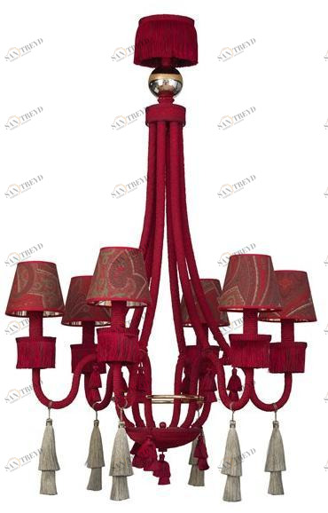 ETRO Home Interiors Люстра из шелка непрямого света Visan sun-id-1395703