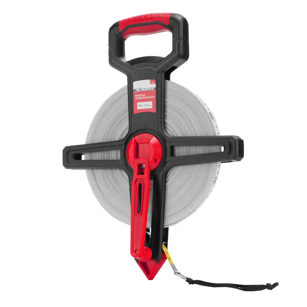 Геодезическая рулетка MATRIX 100 метров для точных измерений 89437731 STLM-1584416 - Вид №1