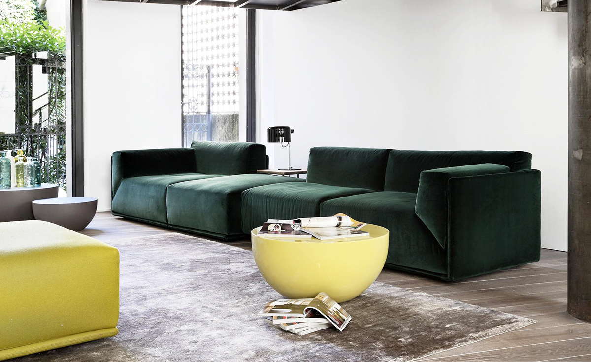 Диван  MERIDIANI BACON divano componibile Live - Вид №1