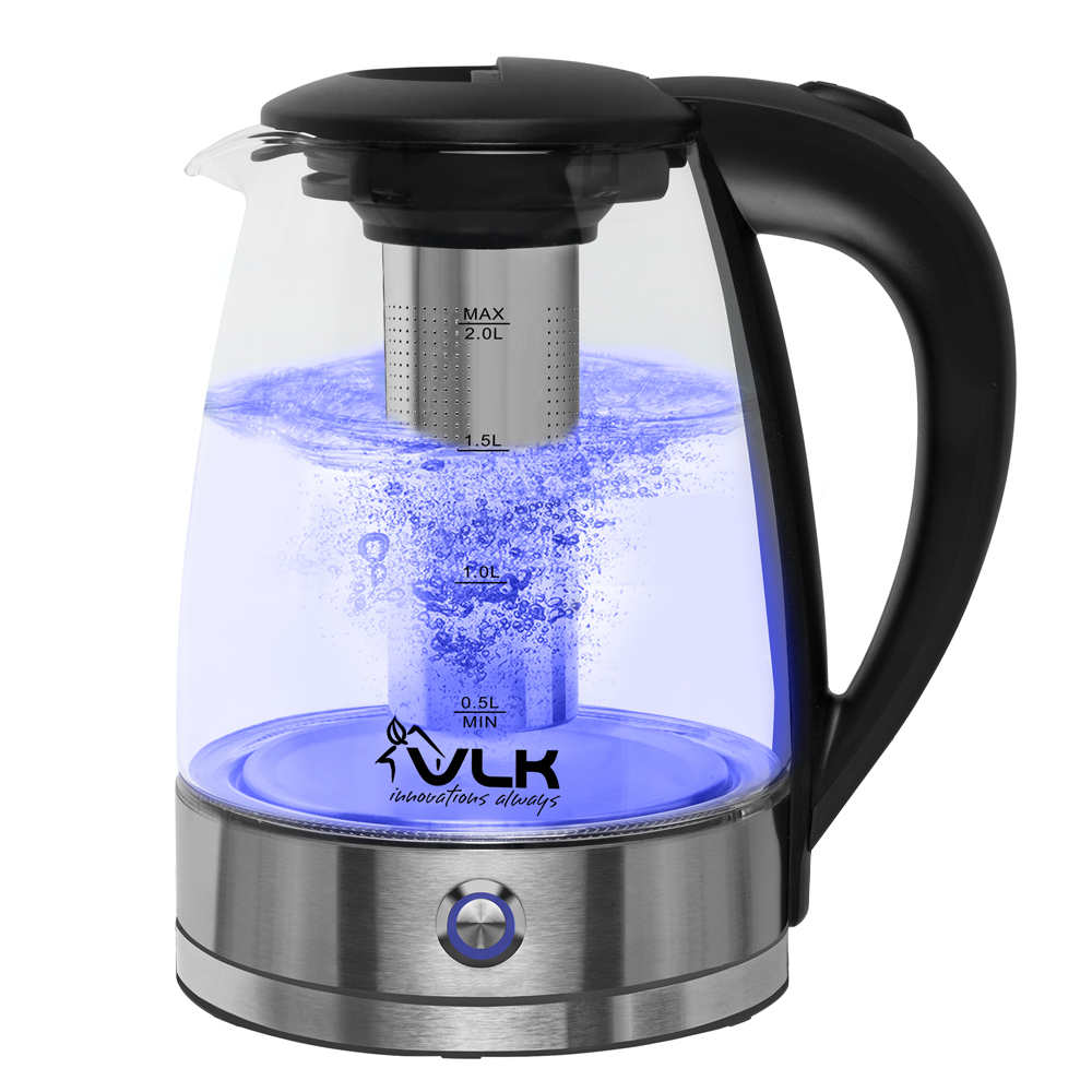 9216771 Электрочайник VLK Siena-6559 черный STDN-0043822 - Вид №5
