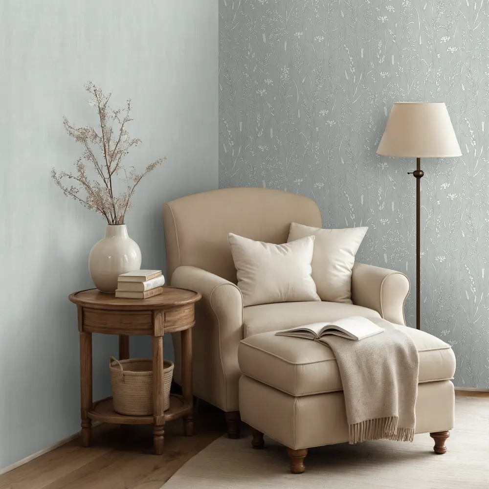 Обои флизелиновые Euro Decor Polina серые ED7314-11 89430198 STLM-2079268 - Вид №5