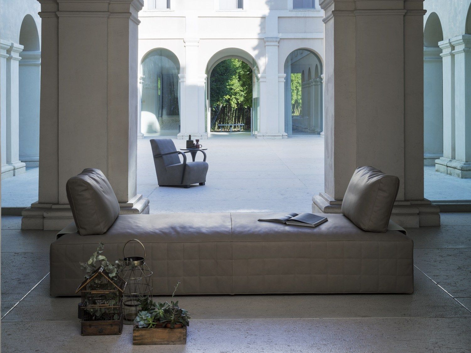 Угловой диван с журнальной стойкой BODEMA SHANGHAI ARCH-00143450 - Вид №12